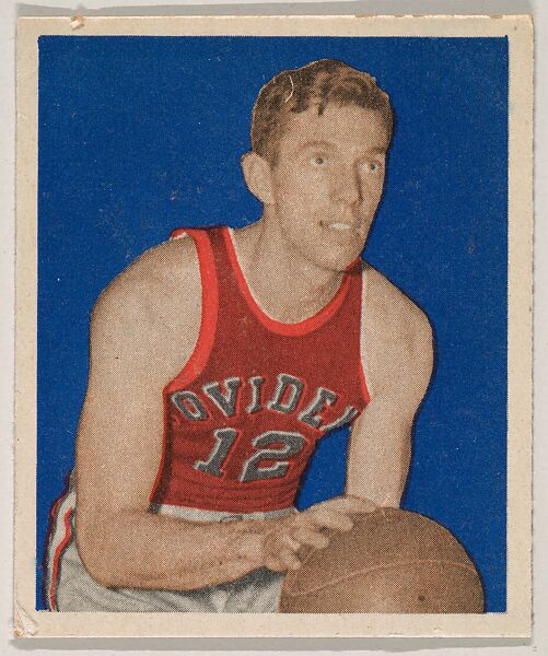 Earl Shannon, from the Basketball series (R405), issued by Bowman Gum Company, Bowman Gum Company, Commercial Chromolithograph 