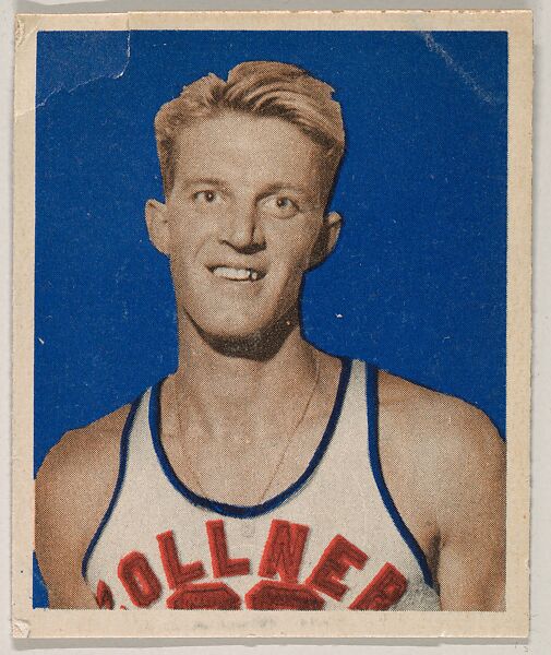 Leo (Crystal) Klier, from the Basketball series (R405), issued by Bowman Gum Company, Bowman Gum Company, Commercial Chromolithograph 