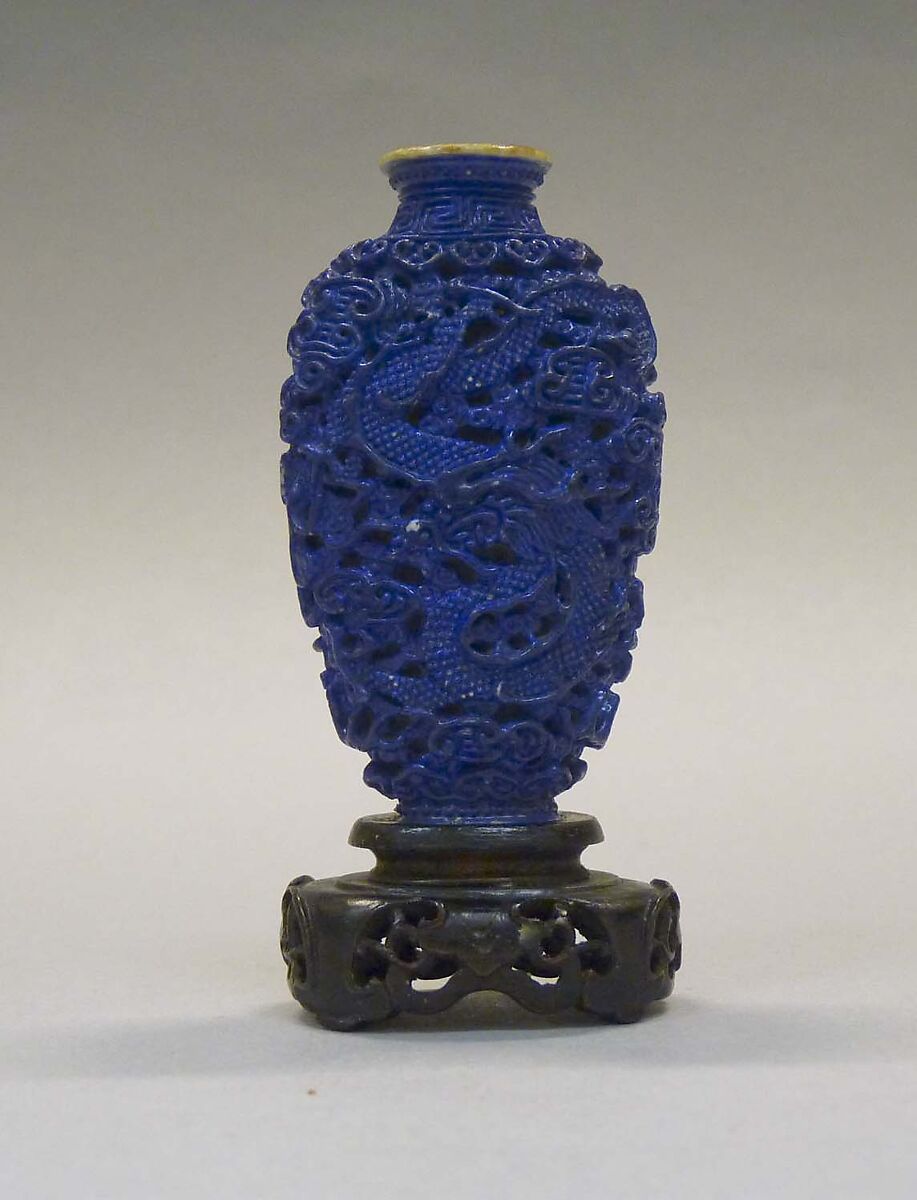 Snuff Bottle, Porcelain, China 