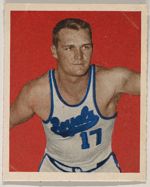 Arnie Johnson, from the Basketball series (R405), issued by Bowman Gum Company, Bowman Gum Company, Commercial Chromolithograph 