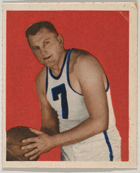 Ed Sadowski, from the Basketball series (R405), issued by Bowman Gum Company, Bowman Gum Company, Commercial Chromolithograph 
