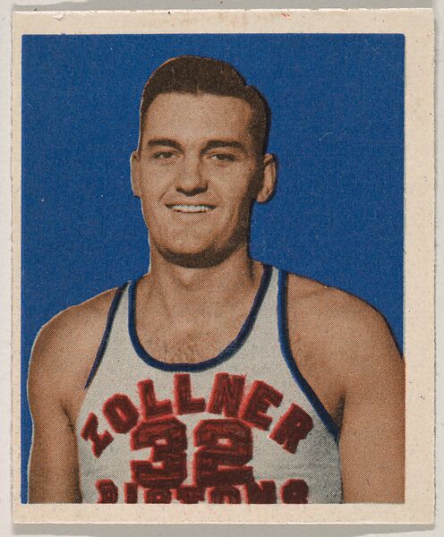 Bob Kinney, from the Basketball series (R405), issued by Bowman Gum Company, Bowman Gum Company, Commercial Chromolithograph 