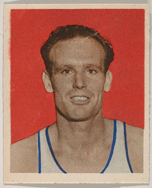 Dick O'Keefe, from the Basketball series (R405), issued by Bowman Gum Company, Bowman Gum Company, Commercial Chromolithograph 