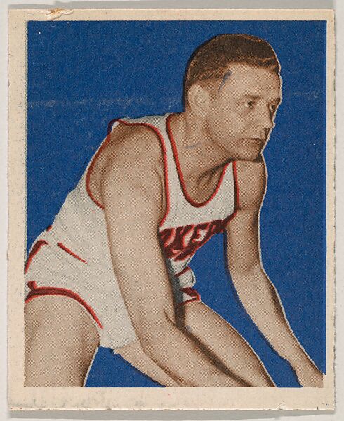 Herman Schaefer, from the Basketball series (R405), issued by Bowman Gum Company, Bowman Gum Company, Commercial Chromolithograph 