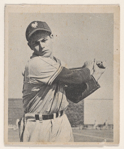 Jack Lohrke, from the Baseball series (R406-1), issued by Bowman Gum Company, Bowman Gum Company, Photolithograph 