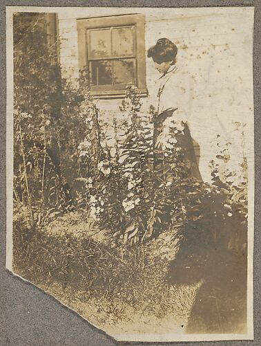 Helen Maitland Armstrong in a Flower Garden