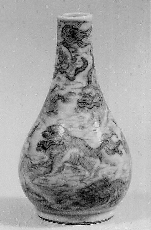 Snuff Bottle, Porcelain, China 