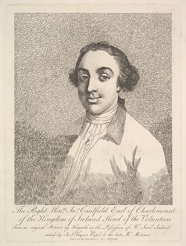 The Right Honorable James Caulfield, Earl of Charlemount of the Kingdom of Ireland, Head of the Volunteers