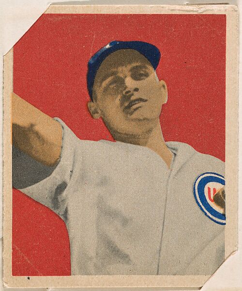 Emil "The Antelope" Verban, part of the 1949 Bowman Baseball series (R406-2) issued by Bowman Gum Company., Bowman Gum Company, Commercial color lithograph 