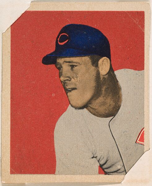 Herman Wehmeier, part of the 1949 Bowman Baseball series (R406-2) issued by Bowman Gum Company., Bowman Gum Company, Commercial color lithograph 