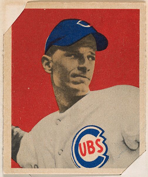 Andy Pafko, part of the 1949 Bowman Baseball series (R406-2) issued by Bowman Gum Company., Bowman Gum Company, Commercial color lithograph 