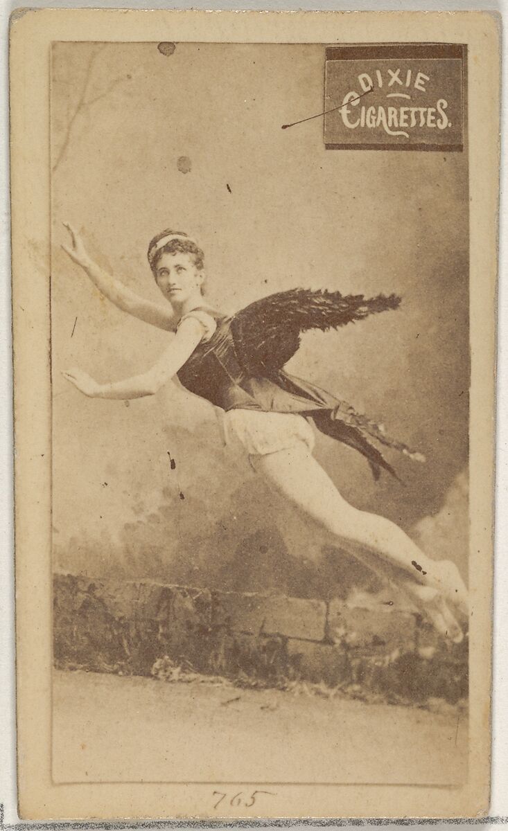 Card 765, from the Actors and Actresses series (N45, Type 7) for Dixie Cigarettes, Issued by Allen &amp; Ginter (American, Richmond, Virginia), Albumen photograph 