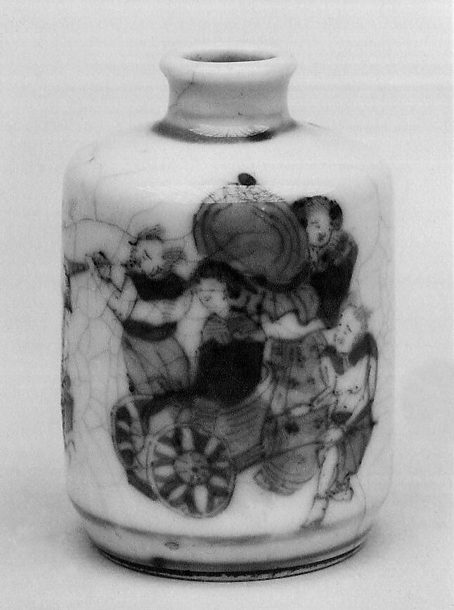 Snuff Bottle, Porcelain, China