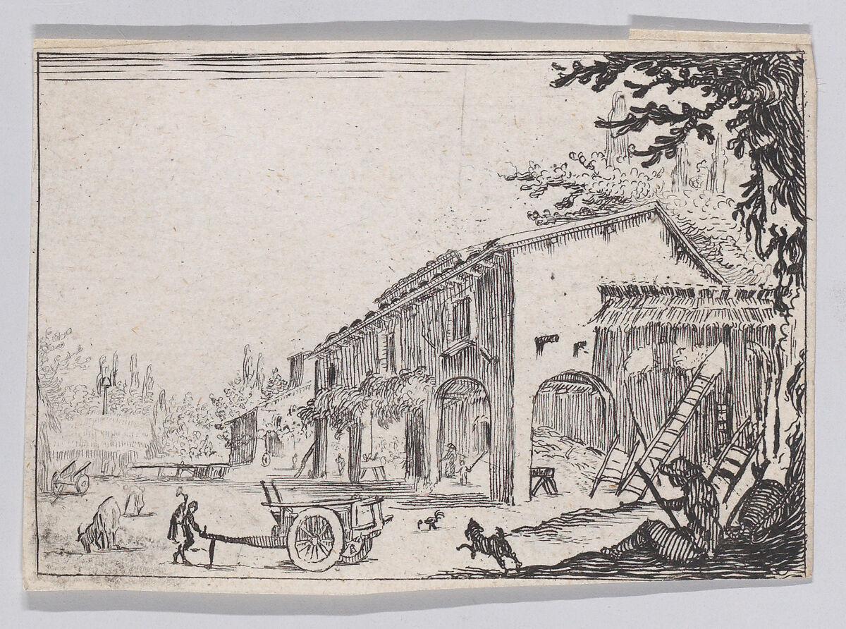 Reverse Copy of La Factoria (The Factory), from "Les Caprices", Anonymous, Etching 