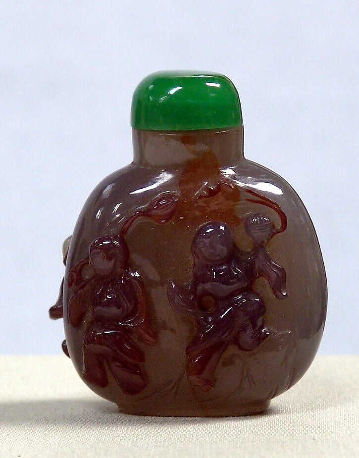 Snuff Bottle, Agate, China 