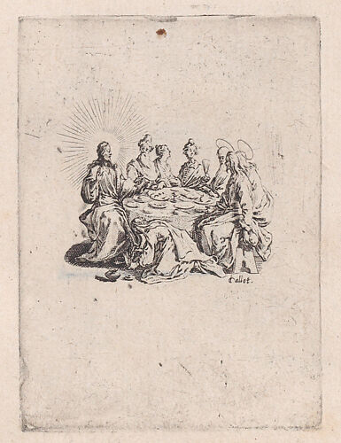 Le Repas Chez le Pharisien (The Meal at the Home of the Pharisee), from Les Quatre Banquets (The Four Feasts)