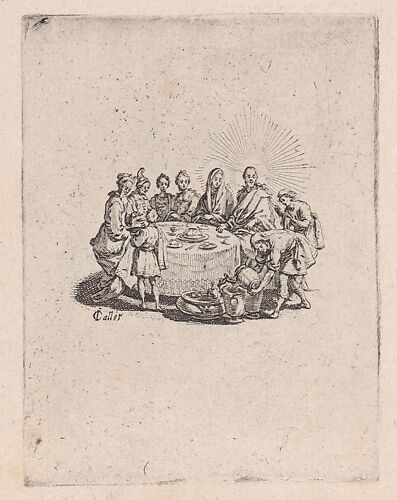 La Cêne (The Last Supper), from Les Quatre Banquets (The Four Feasts)