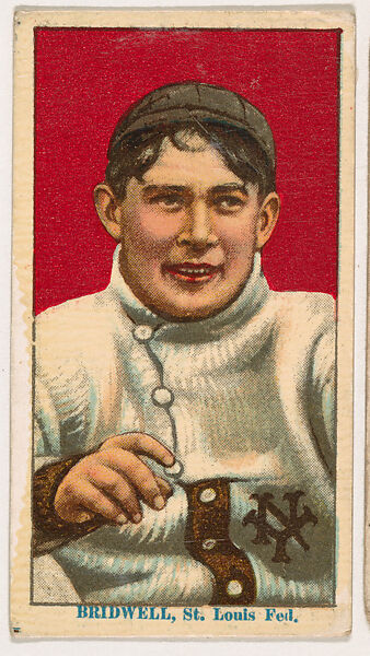 Al Bridwell, St. Louis, from Coupon Cigarettes Baseball Issue, 1914-1916, Coupon Cigarettes, Commercial color lithograph 