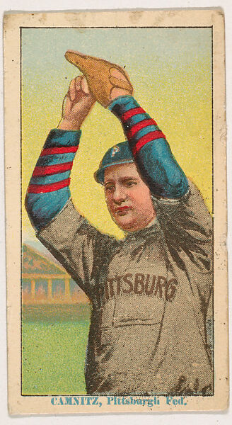 Howie Camnitz, Pittsburgh, from Coupon Cigarettes Baseball Issue, 1914-1916, Coupon Cigarettes, Commercial color lithograph 