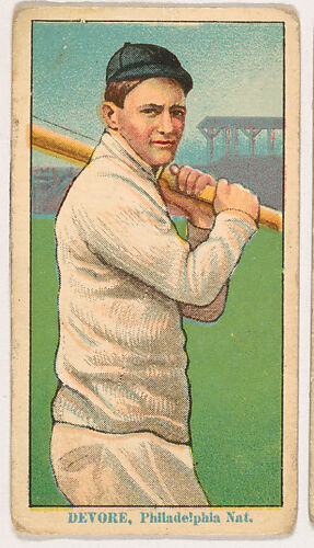 Josh Devore, Philadelphia, from Coupon Cigarettes Baseball Issue, 1914-1916