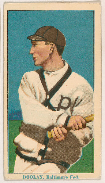 Mickey Doolan, Baltimore, from Coupon Cigarettes Baseball Issue, 1914-1916, Coupon Cigarettes, Commercial color lithograph 