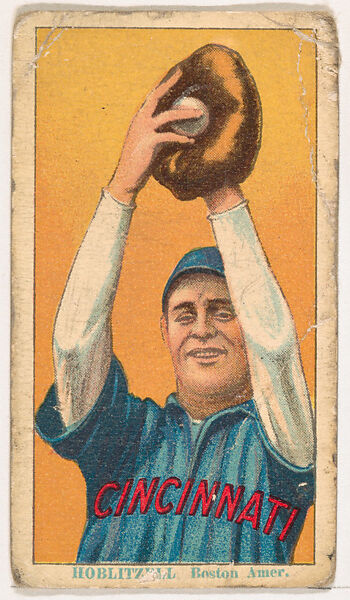 Dick Hoblitzell, Boston, from Coupon Cigarettes Baseball Issue, 1914-1916, Coupon Cigarettes, Commercial color lithograph 