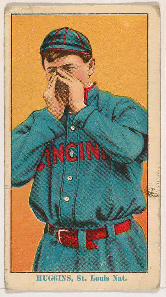 Miller Huggins, St. Louis, from Coupon Cigarettes Baseball Issue, 1914-1916, Coupon Cigarettes, Commercial color lithograph 