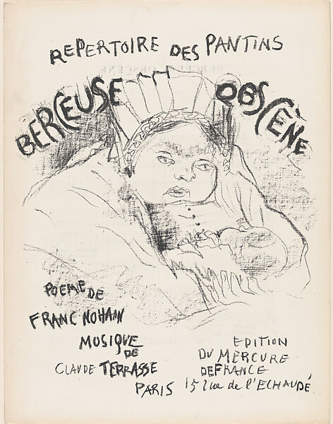 Obscene Lullaby, Pierre Bonnard (French, Fontenay-aux-Roses 1867–1947 Le Cannet), Lithograph 