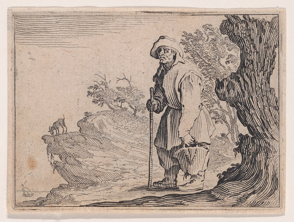 Jacques Callot Le Paysan Portant son Sac The Peasant Carrying