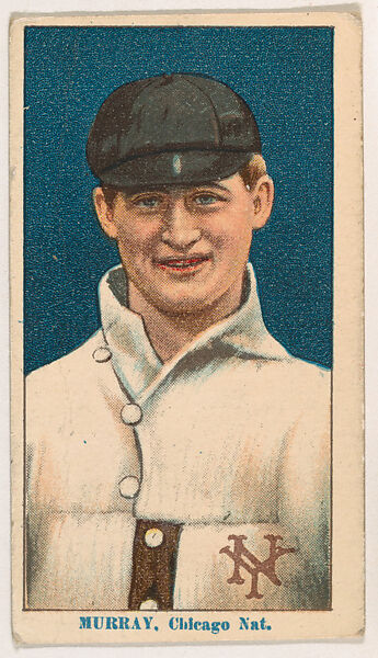 Red Murray, Chicago, from Coupon Cigarettes Baseball Issue, 1914-1916, Coupon Cigarettes, Commercial color lithograph 