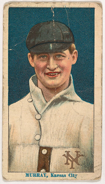 Red Murray, Kansas City, from Coupon Cigarettes Baseball Issue, 1914-1916, Coupon Cigarettes, Commercial color lithograph 