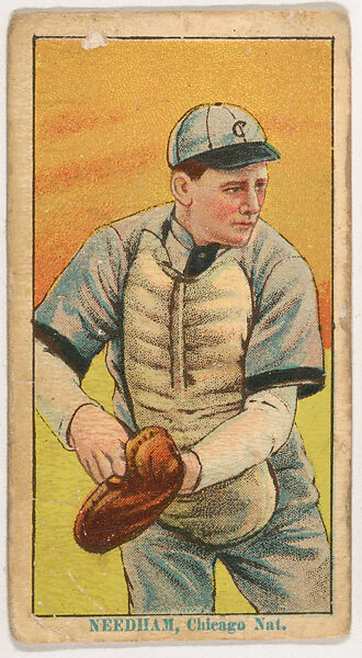 Tom Needham, Chicago, from Coupon Cigarettes Baseball Issue, 1914-1916, Coupon Cigarettes, Commercial color lithograph 