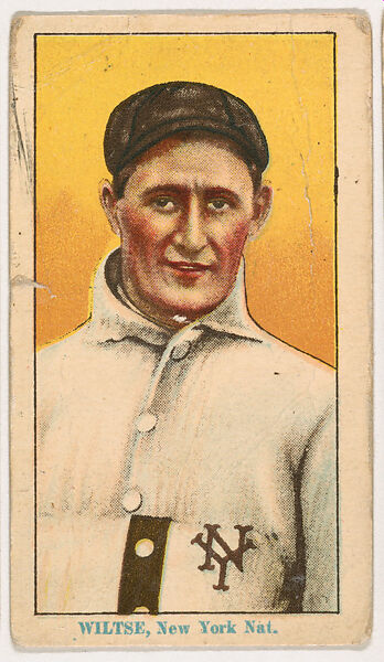 George "Hooks" Wiltse, New York, from Coupon Cigarettes Baseball Issue, 1914-1916, Coupon Cigarettes, Commercial color lithograph 