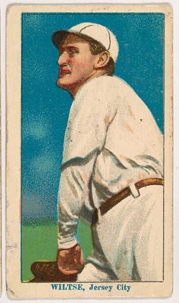 George "Hooks" Wiltse, Jersey City, from Coupon Cigarettes Baseball Issue, 1914-1916, Coupon Cigarettes, Commercial color lithograph 