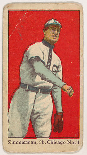 Heinie Zimmerman, Chicago, from Kotton Tobacco Baseball Series, 1911-1916