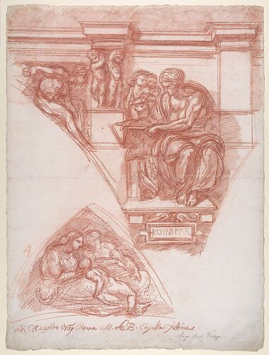 The Cumaean Sibyl (after Michelangelo)