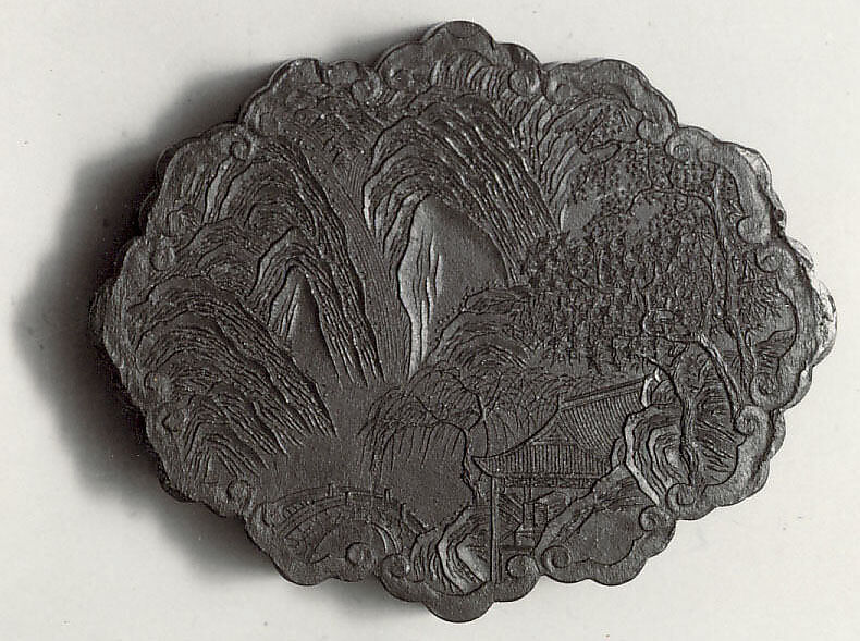 The Melodious Fountain Study, Workshop of Jian Guzhai (Chinese,), Ink, China