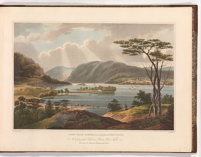 View from Fishkill Looking To West-Point (No. 15 of The Hudson River Portfolio)