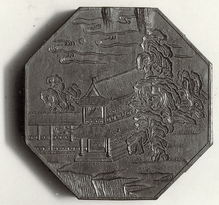 Mirror Light Tower, Workshop of Jian Guzhai (Chinese,), Ink, China