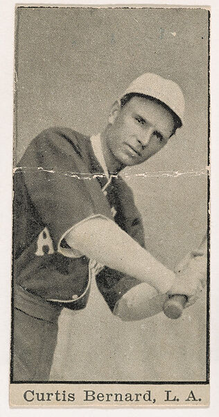 Curtis Bernard, Los Angeles, from Mono Cigarettes Leading Actresses and Baseball Players series, 1910-1911, The Mono Tobacco Company, Photography 