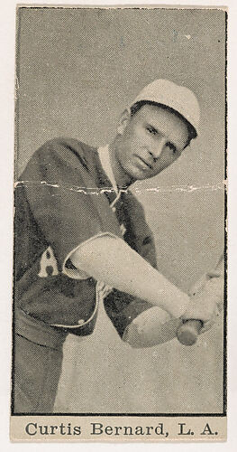 Curtis Bernard, Los Angeles, from Mono Cigarettes Leading Actresses and Baseball Players series, 1910-1911