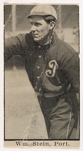 William Stein, Portland, from Mono Cigarettes Leading Actresses and Baseball Players series, 1910-1911