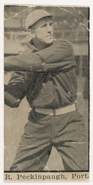 Roger Peckinpaugh, Portland, from Mono Cigarettes Leading Actresses and Baseball Players series, 1910-1911, The Mono Tobacco Company, Photography 