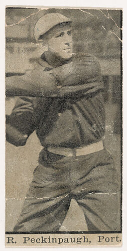 Roger Peckinpaugh, Portland, from Mono Cigarettes Leading Actresses and Baseball Players series, 1910-1911