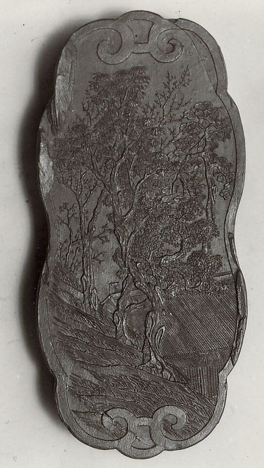 Hall that Holds the Green, Workshop of Jian Guzhai (Chinese,), Ink, China