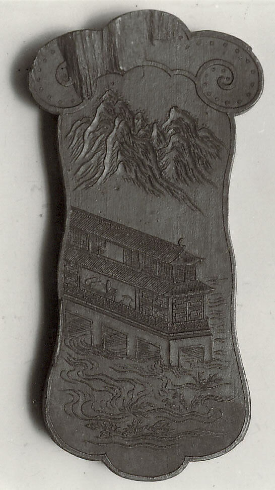 Elegant Compositions Tower, Workshop of Jian Guzhai (Chinese,), Ink, China