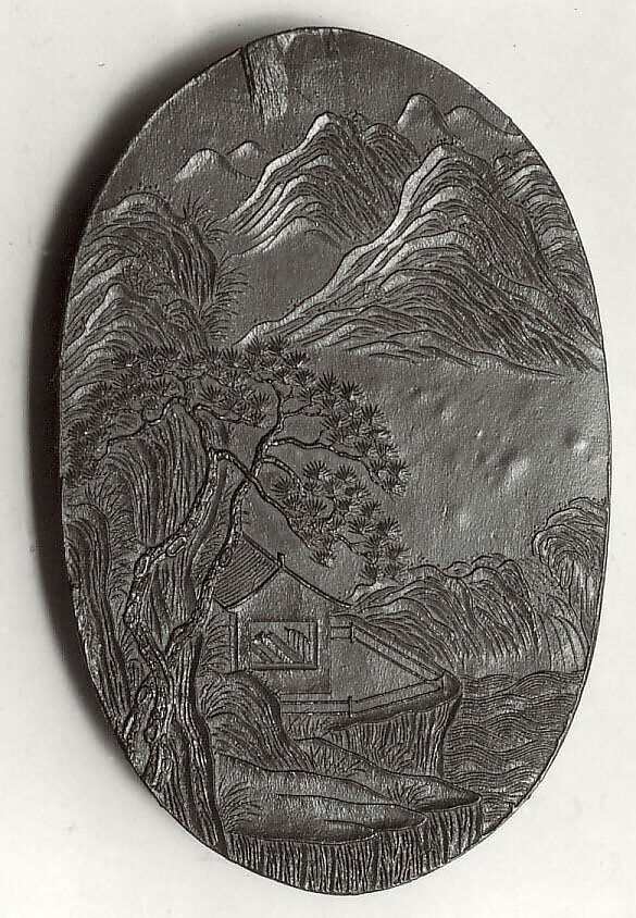 Rippling Water Hall, Workshop of Jian Guzhai (Chinese,), Ink, China