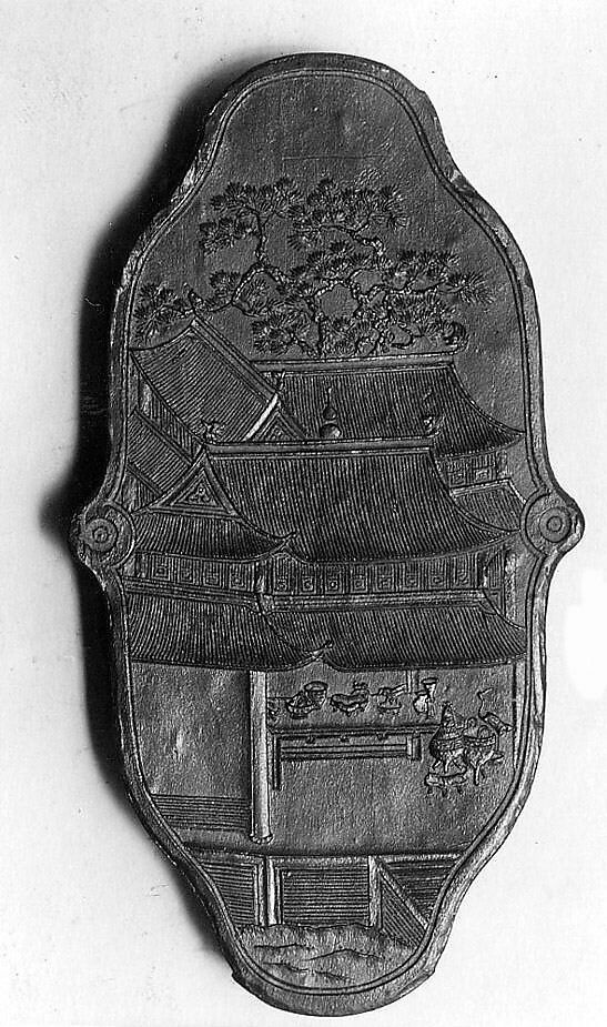 Feasting on Antiquities Hall, Workshop of Jian Guzhai (Chinese,), Ink, China