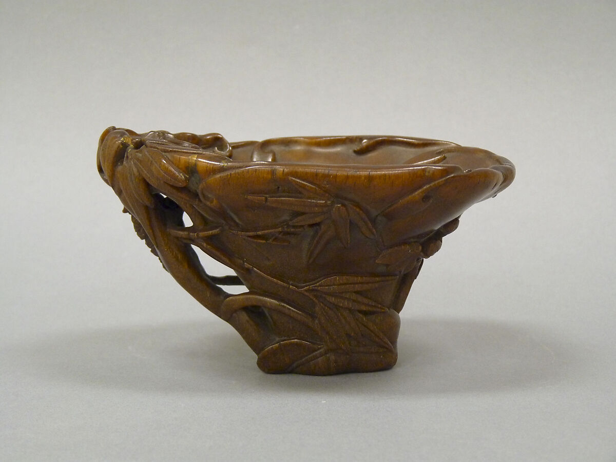 Cup, Rhinoceros horn, China