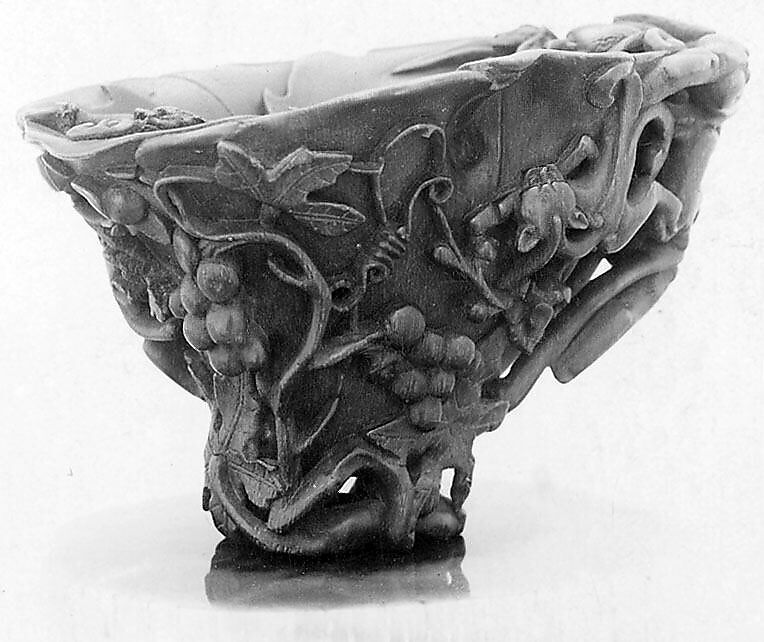 Cup, Rhinoceros horn, China 